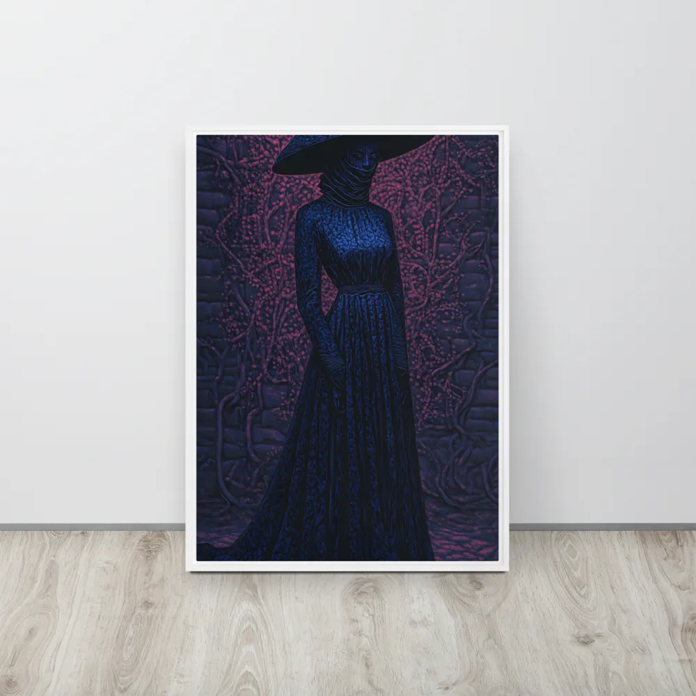 Veil of Enigma | Canvas with White Frame | 20″×28″