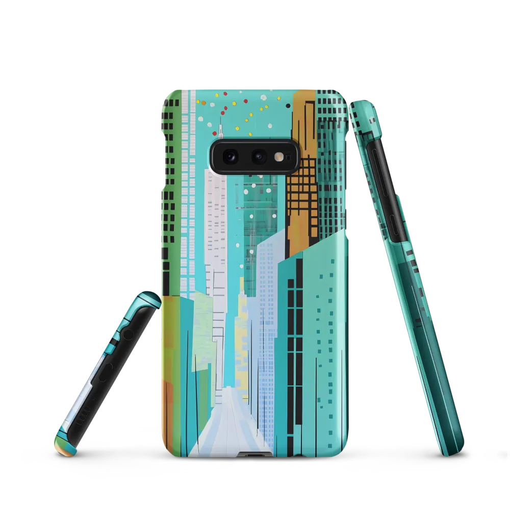Urban Symphony in Turquoise