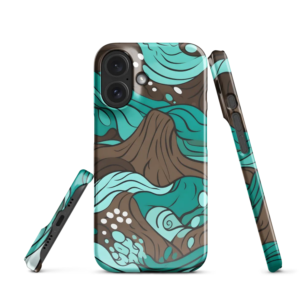 Flowing Horizons | Phone Case |  16 | Snap Case | Glossy