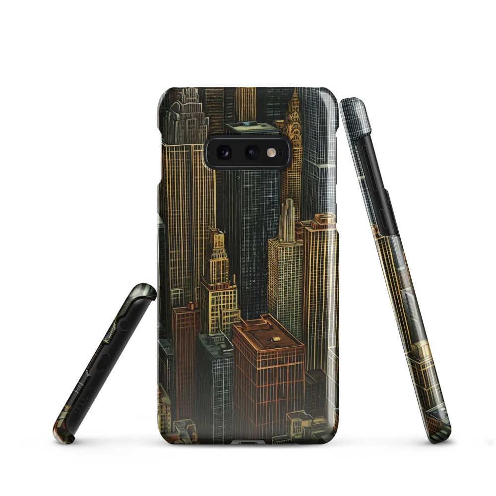 Urban Elegance: A Golden Cityscape
