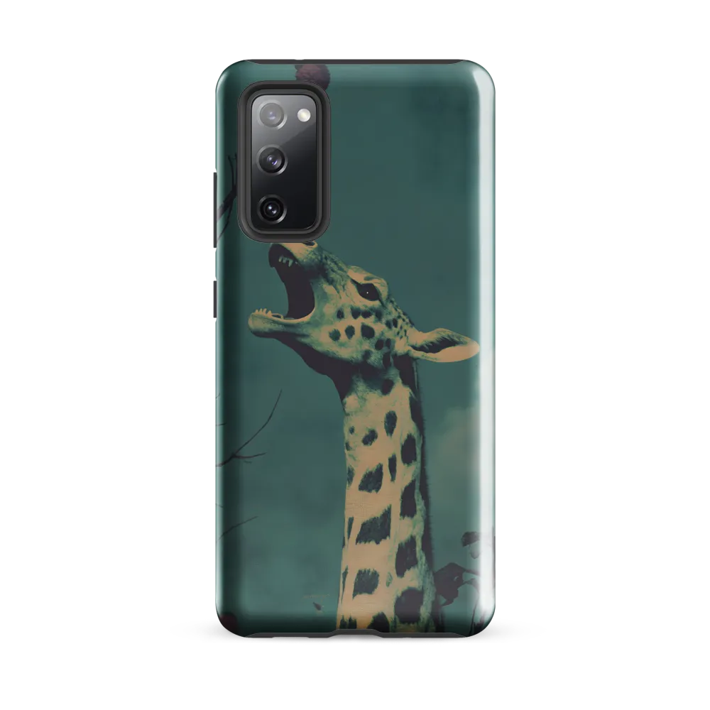 Whispers of the Tall: A Surreal Giraffe Encounter