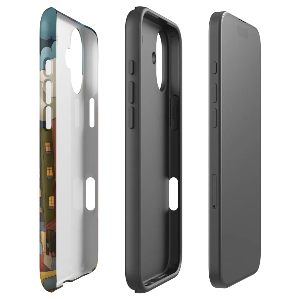 Urban Symphony: A City Awakens at Dusk | Phone Case |  16 Plus | Tough Case | Matte