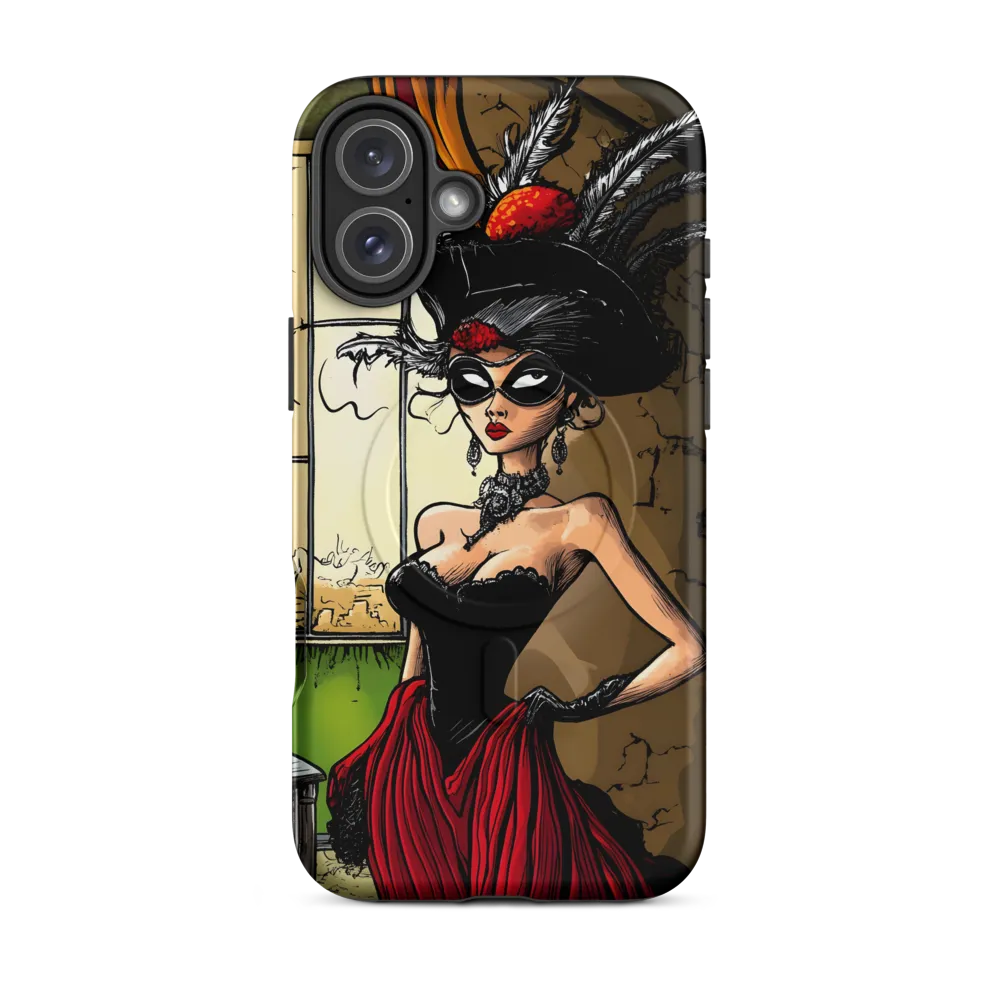Chic Enigma | Phone Case |  16 Plus | MagSafe® Tough Case | Matte
