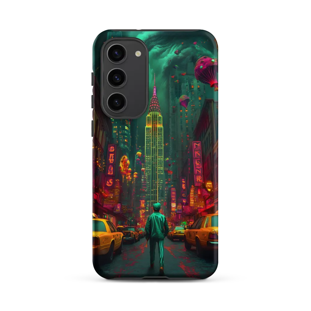 Neon Dreams: A Surreal Urban Journey