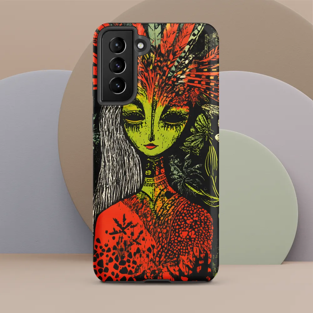 Mystical Flora: A Surreal Portrait