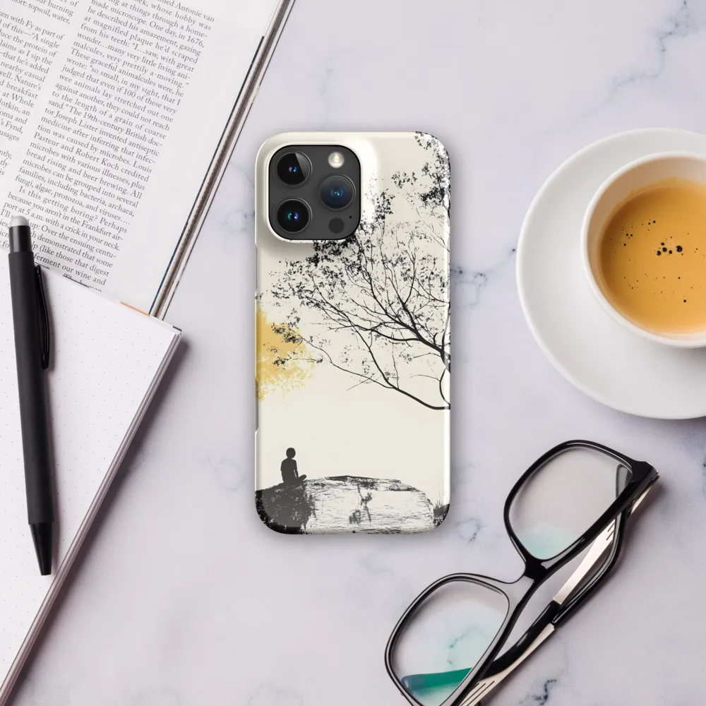 Whispers of Solitude | Phone Case |  16 Pro Max | Snap Case | Glossy