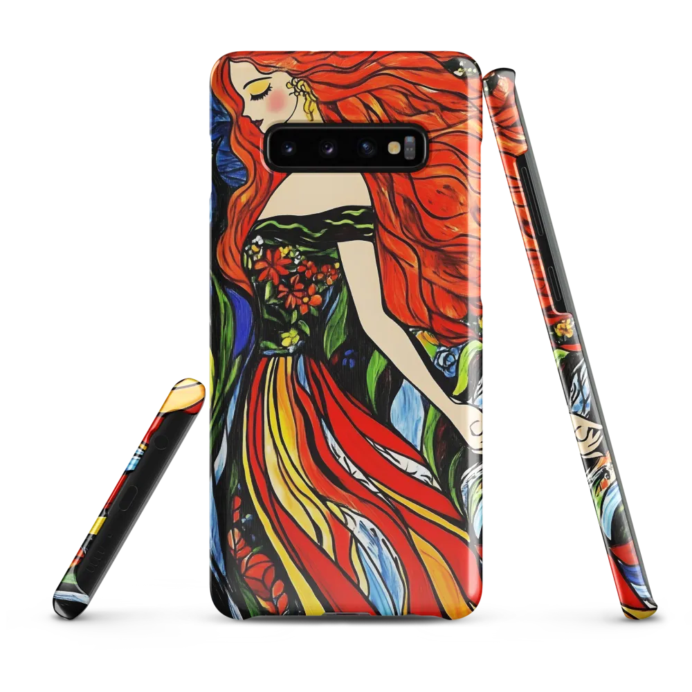 The Vibrant Spirit | Phone Case |  S10 Plus | Snap Case | Glossy