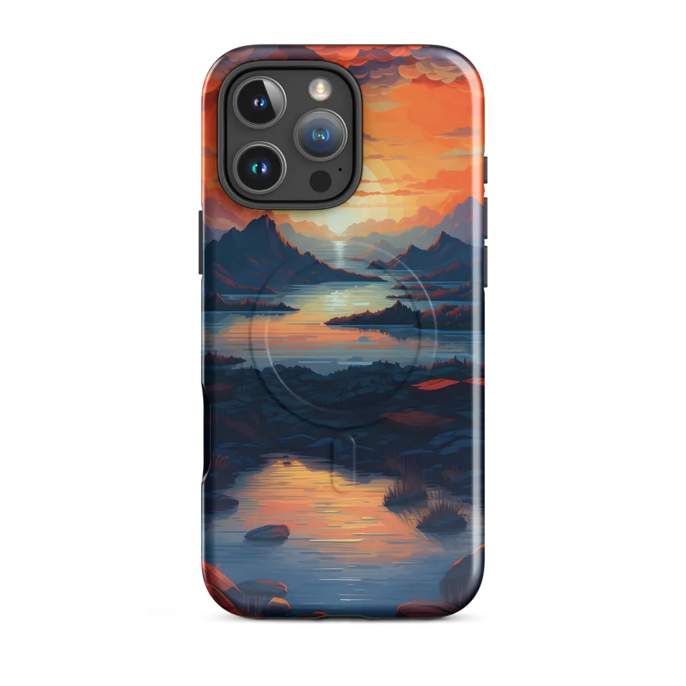 Ethereal Evening: A Digital Dusk