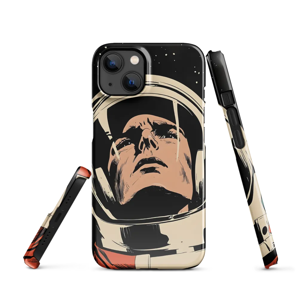 Gaze of the Astronaut | Phone Case |  13 | Snap Case | Glossy