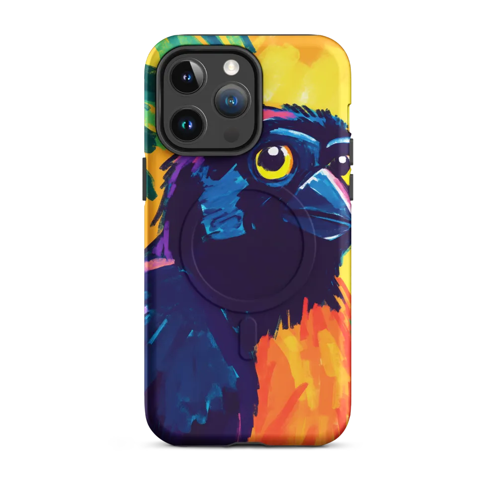 Vivid Avian Encounter