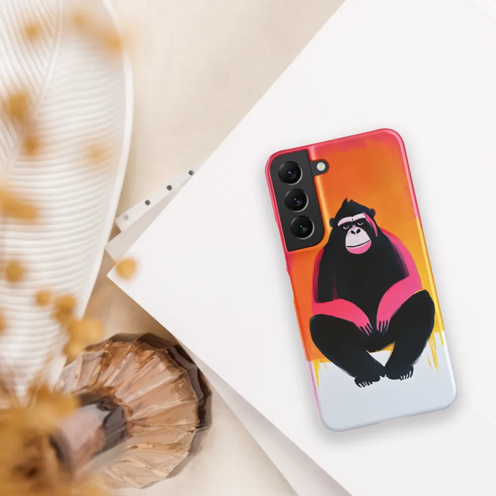The Playful Observer | Phone Case |  S22 | Snap Case | Matte