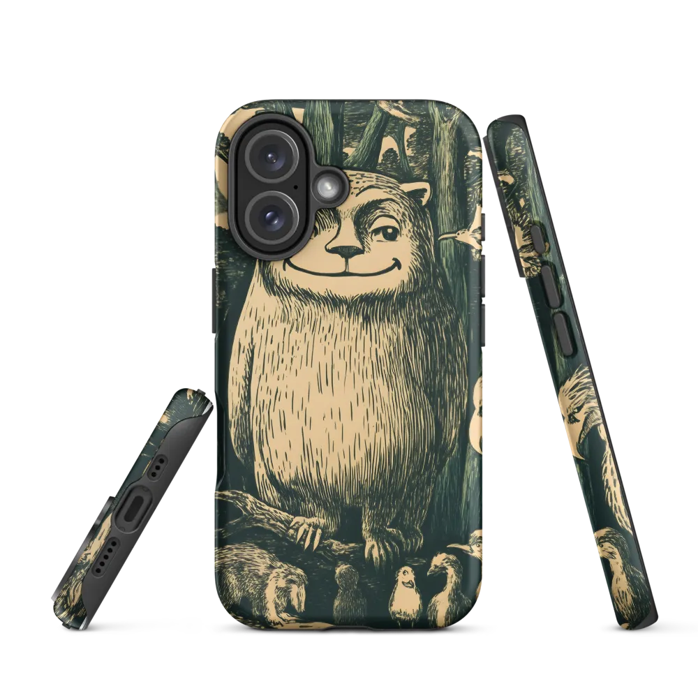 Forest Guardian: A Whimsical Encounter | Phone Case |  16 | Tough Case | Matte