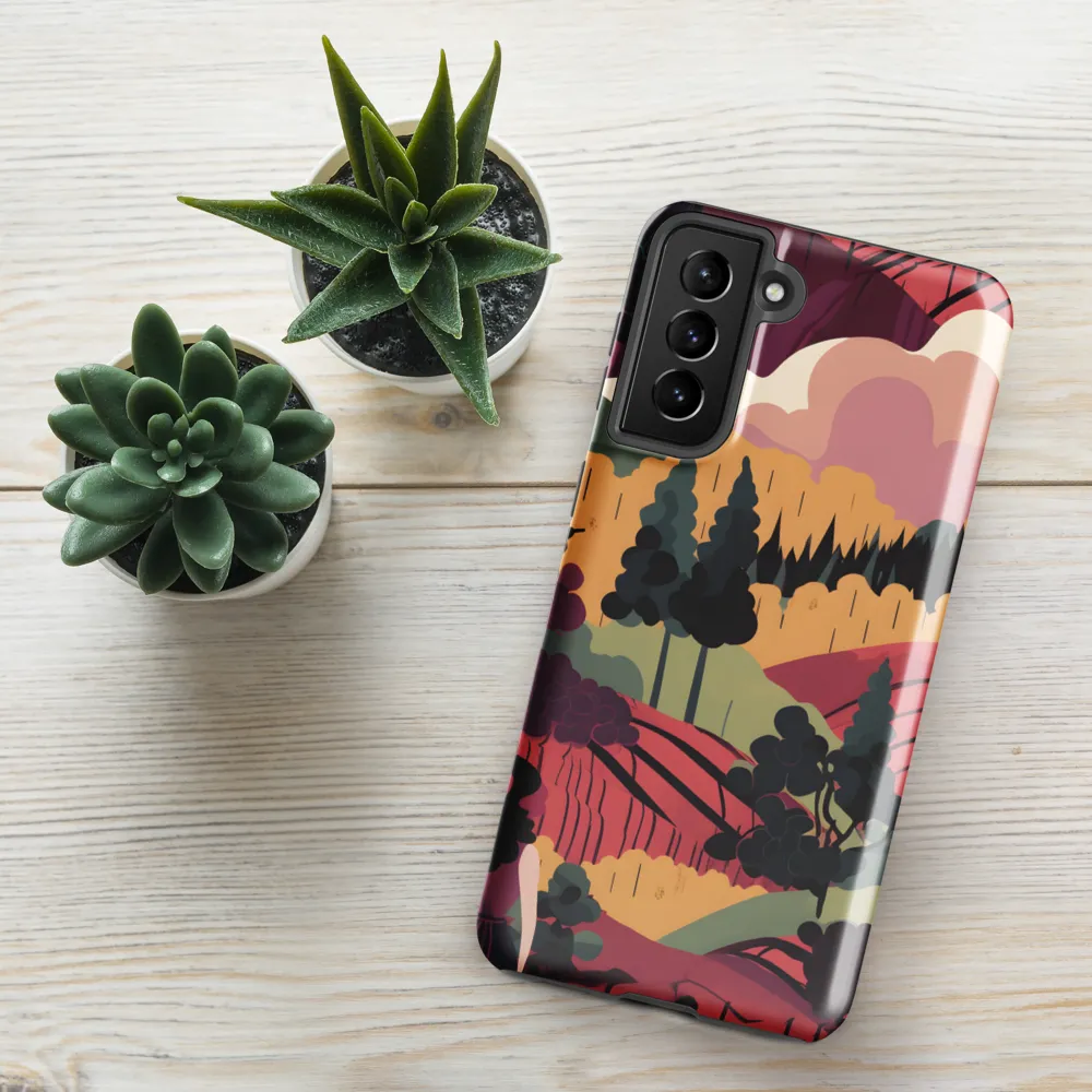 Harmonious Landscapes | Phone Case |  S21 Plus | Tough Case | Glossy