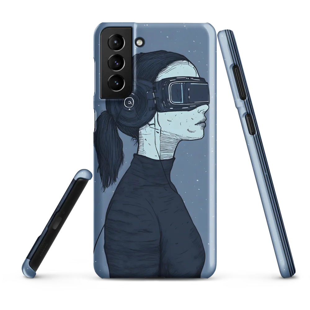 Profile in Virtual Blue