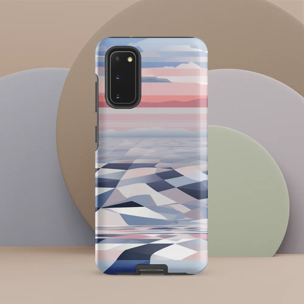 Serenity in Abstraction | Phone Case |  S20 | Tough Case | Matte