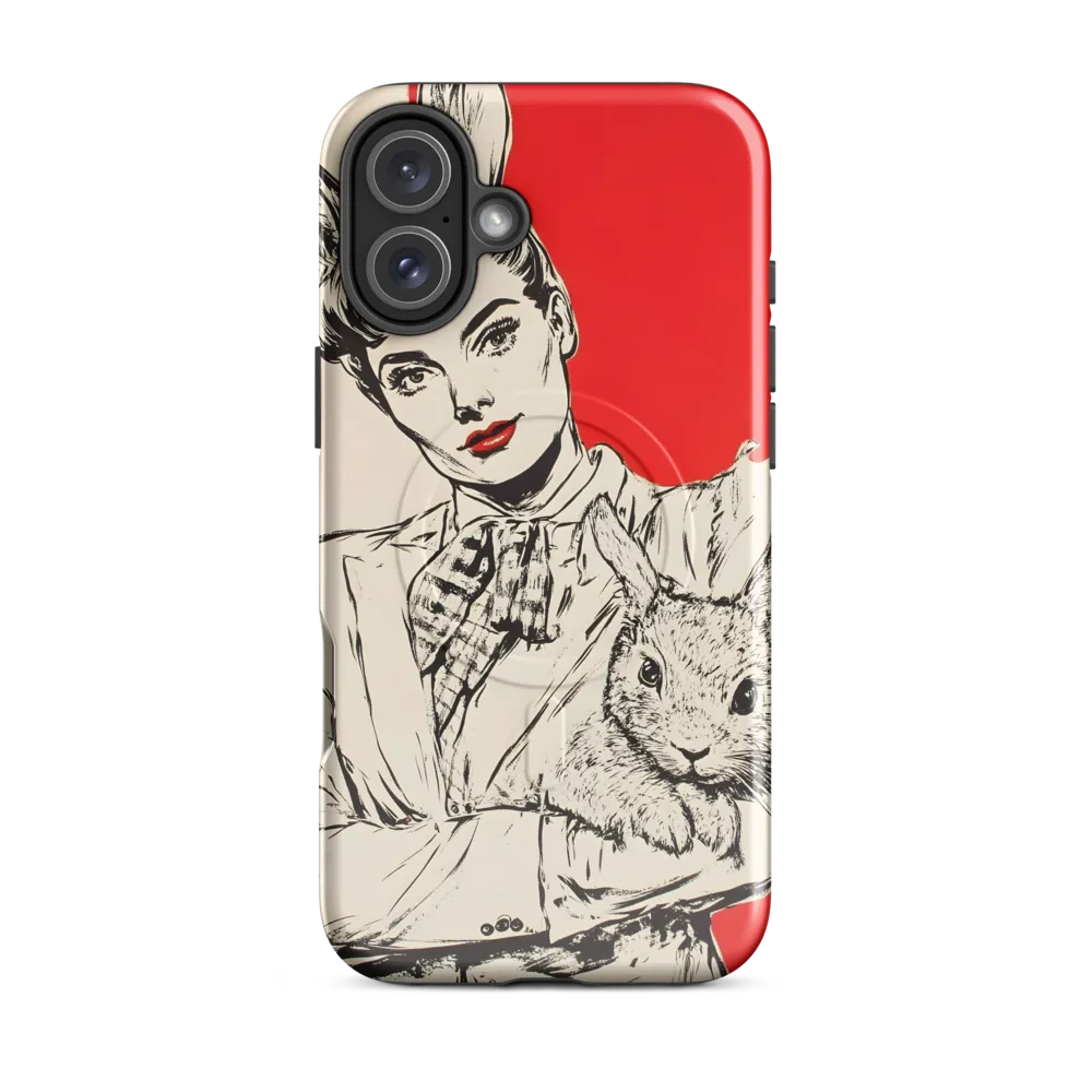 Whimsical Elegance: The Rabbit Lady