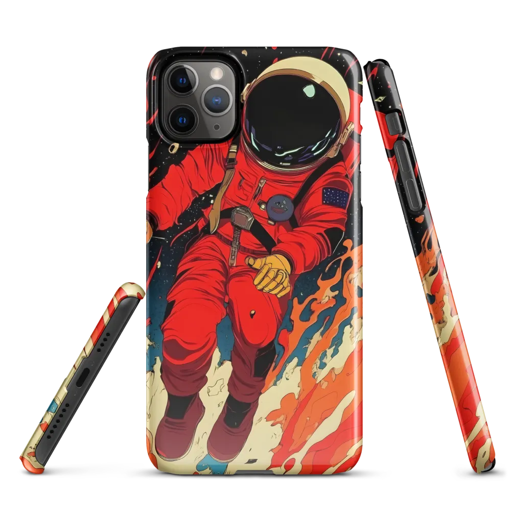 Cosmic Descent of the Astronaut | Phone Case |  11 Pro Max | Snap Case | Glossy