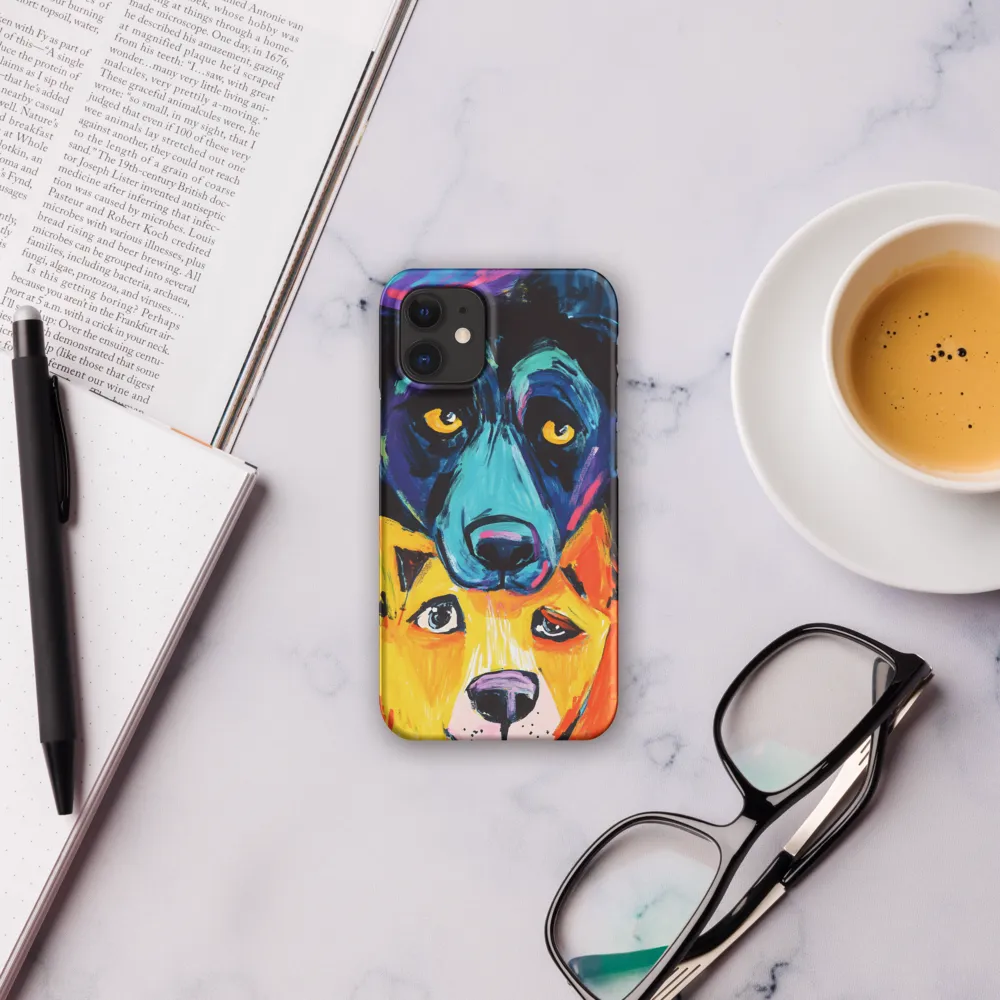 Vibrant Companions: An Expression of Canine Spirit