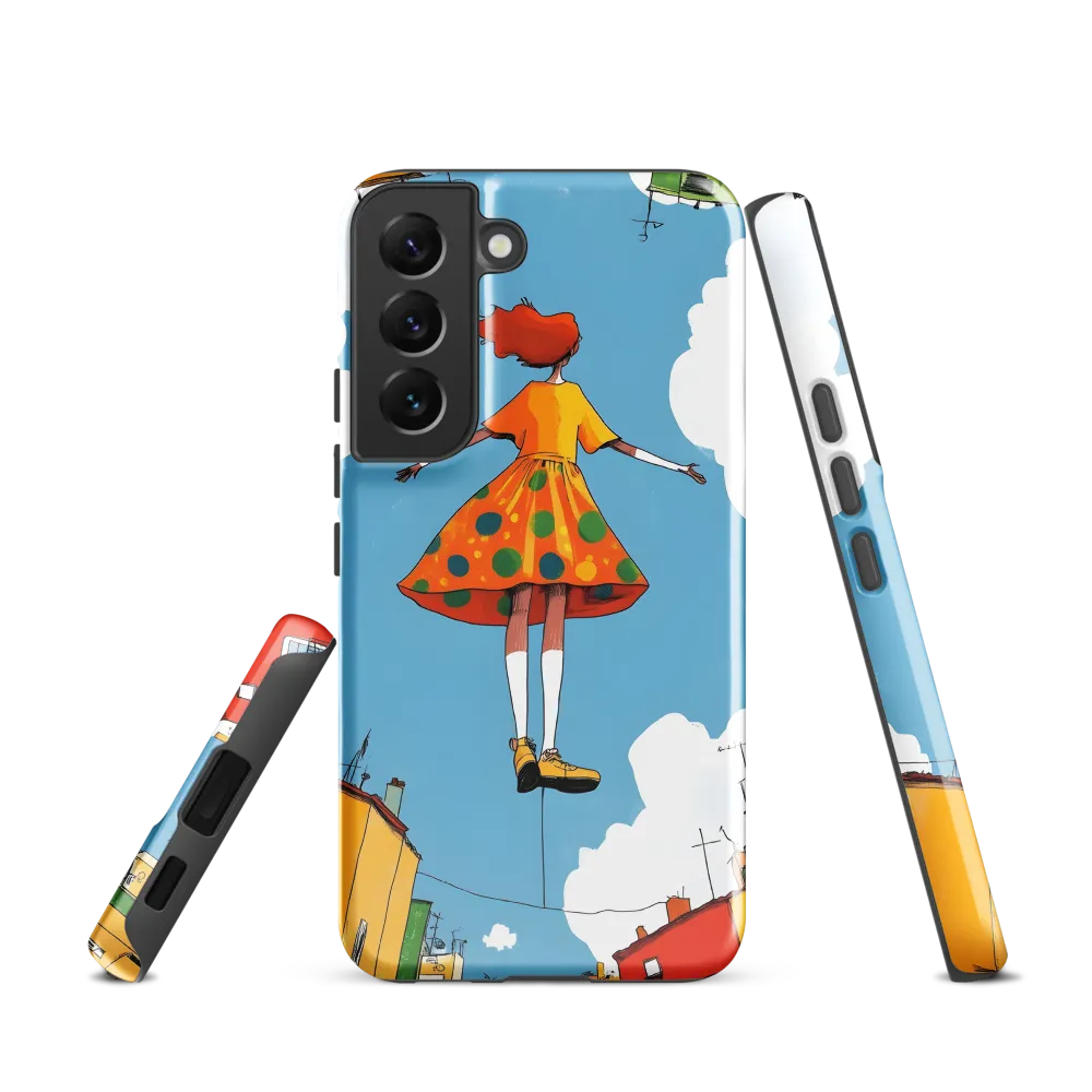 Floating Dreams in a Colorful Sky