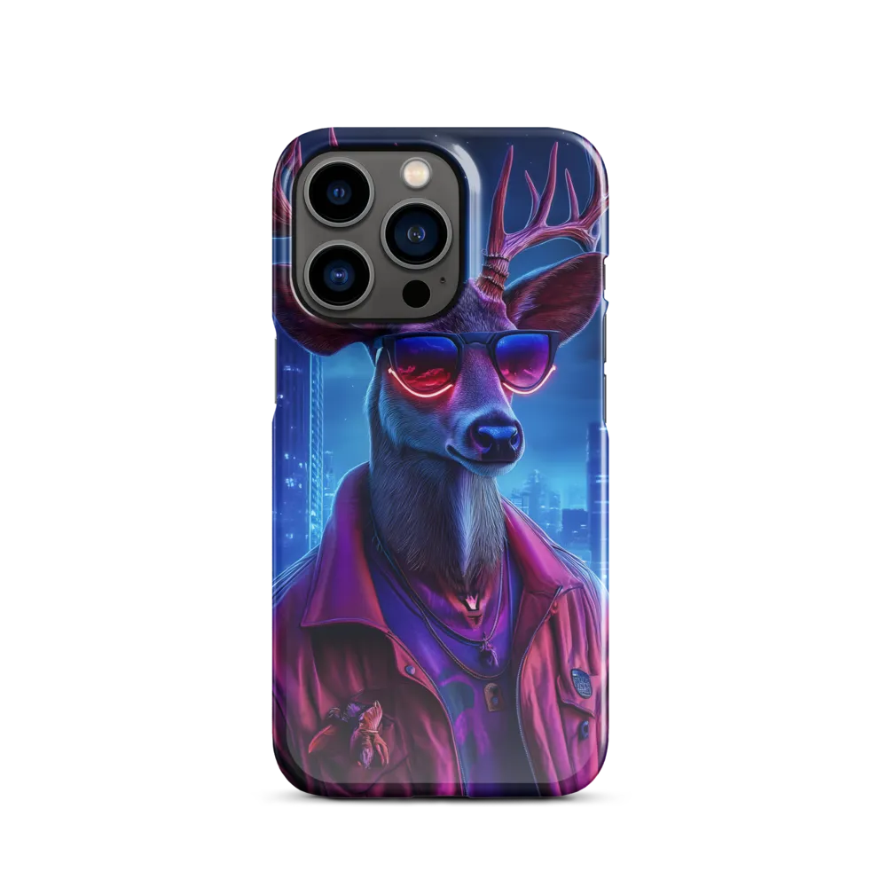 Urban Serenade: The Cool Deer | Phone Case |  13 Pro | Snap Case | Glossy