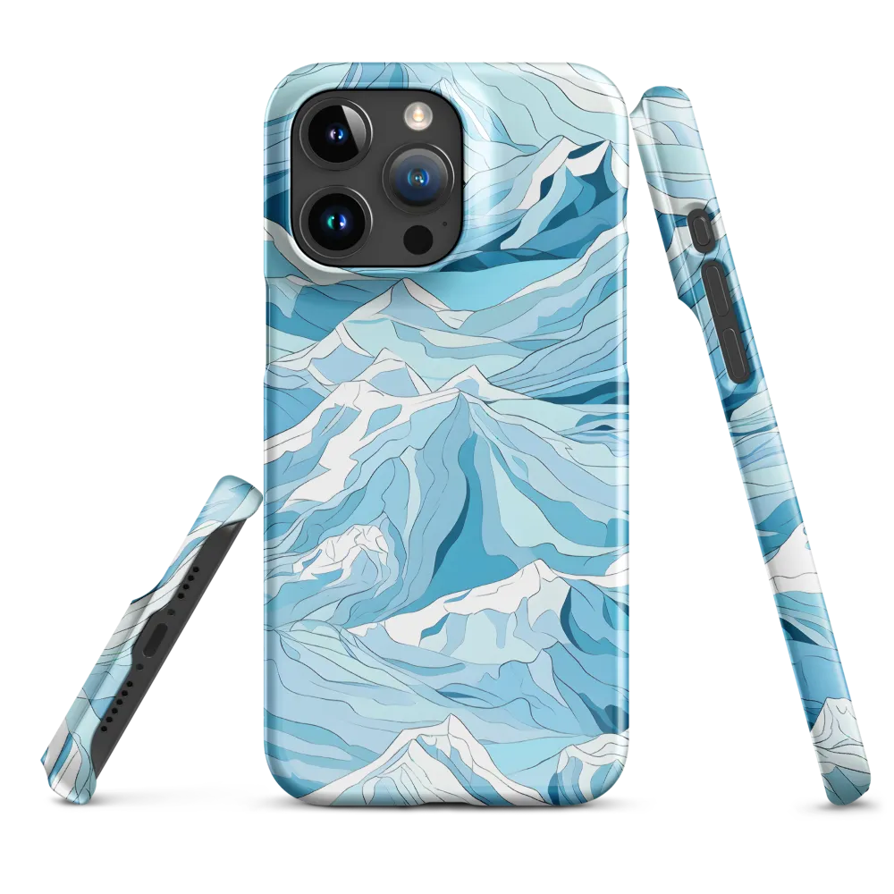 Majestic Peaks of Serenity | Phone Case |  15 Pro Max | Snap Case | Glossy
