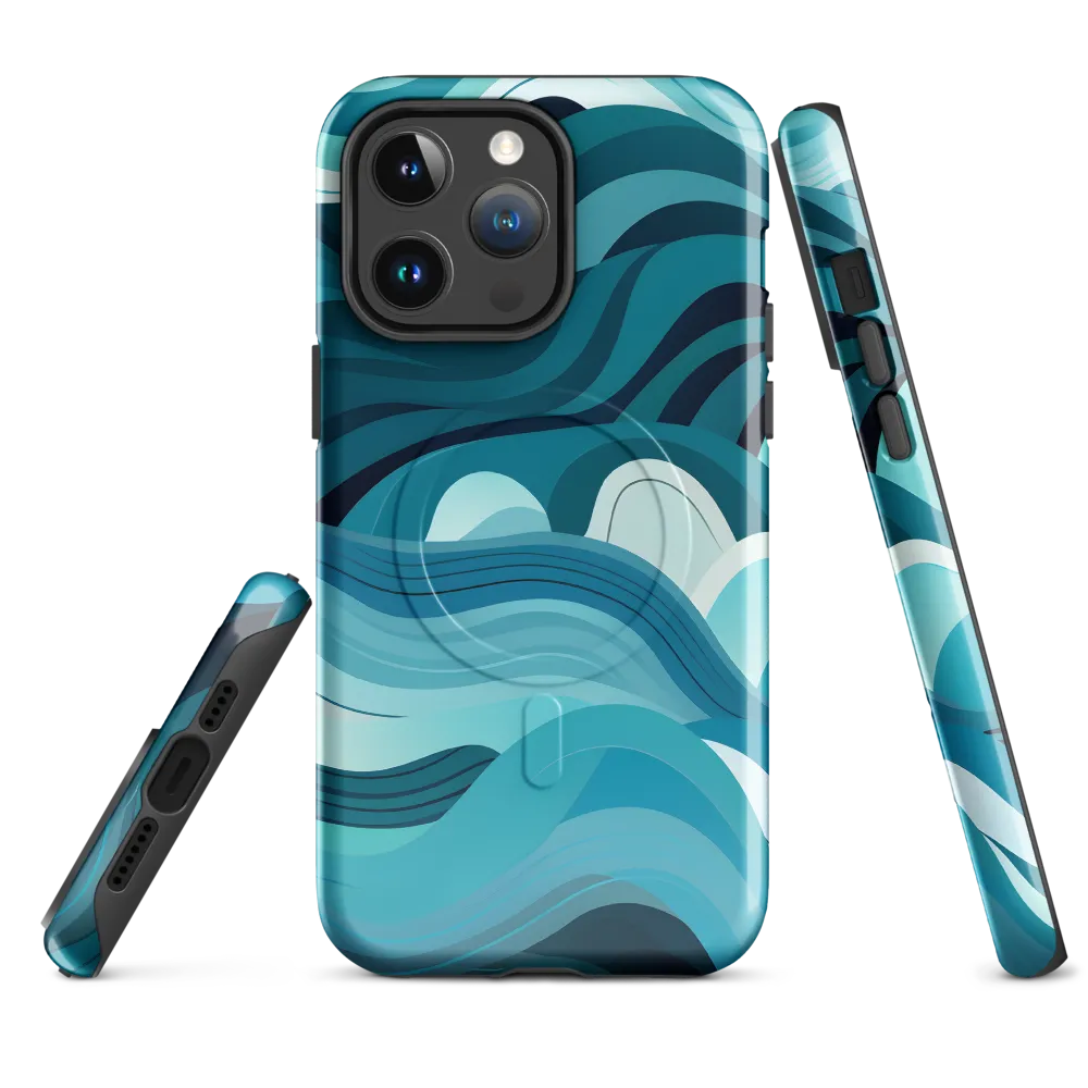 Ebb and Flow | Phone Case |  14 Pro Max | MagSafe® Tough Case | Glossy