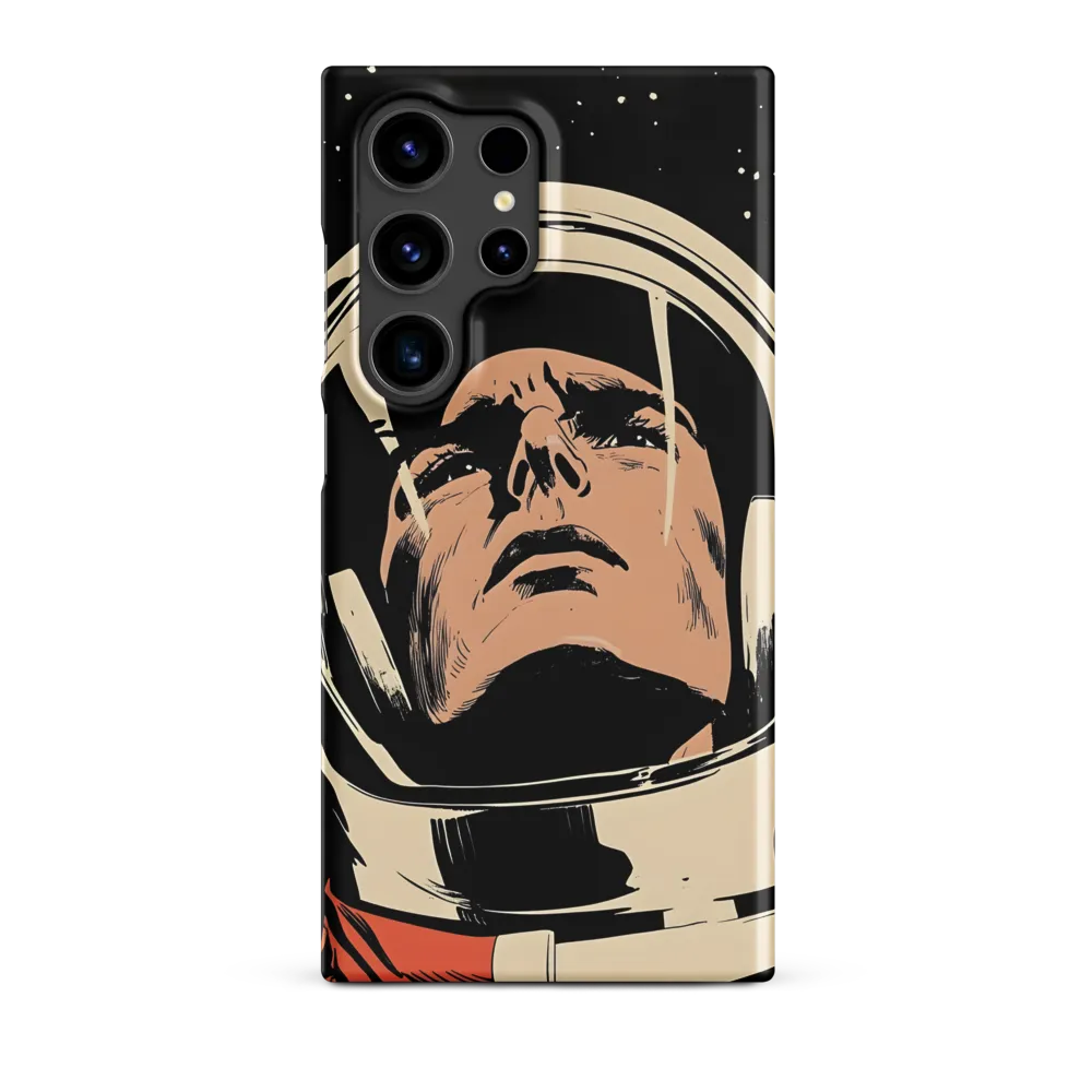 Gaze of the Astronaut | Phone Case |  S24 Ultra | Snap Case | Matte