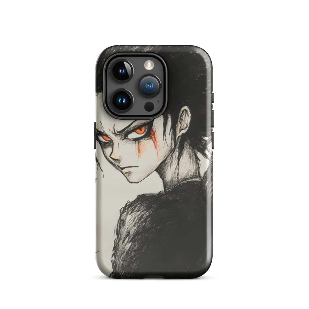 Fiery Defiance | Phone Case |  15 Pro | Tough Case | Glossy