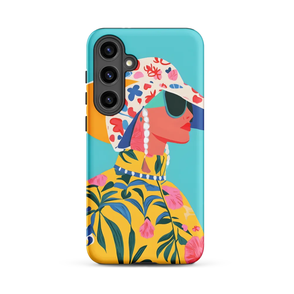 Tropical Confidence: A Fashion Portrait