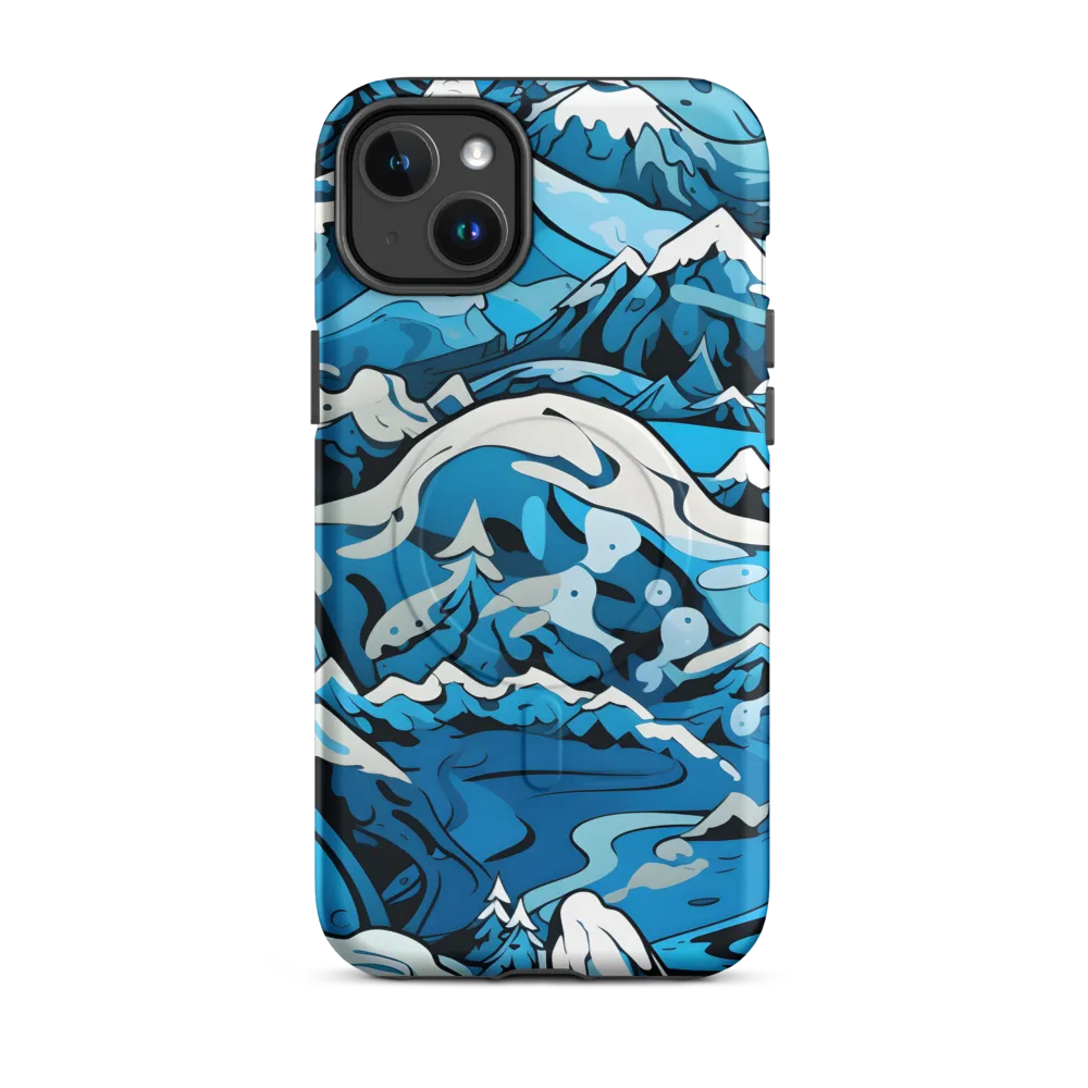 Frozen Harmony: A Blue Mountain Odyssey