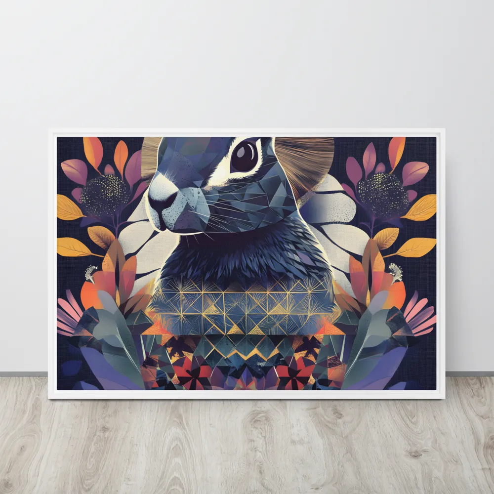 Ethereal Bunny: A Geometric Wonderland
