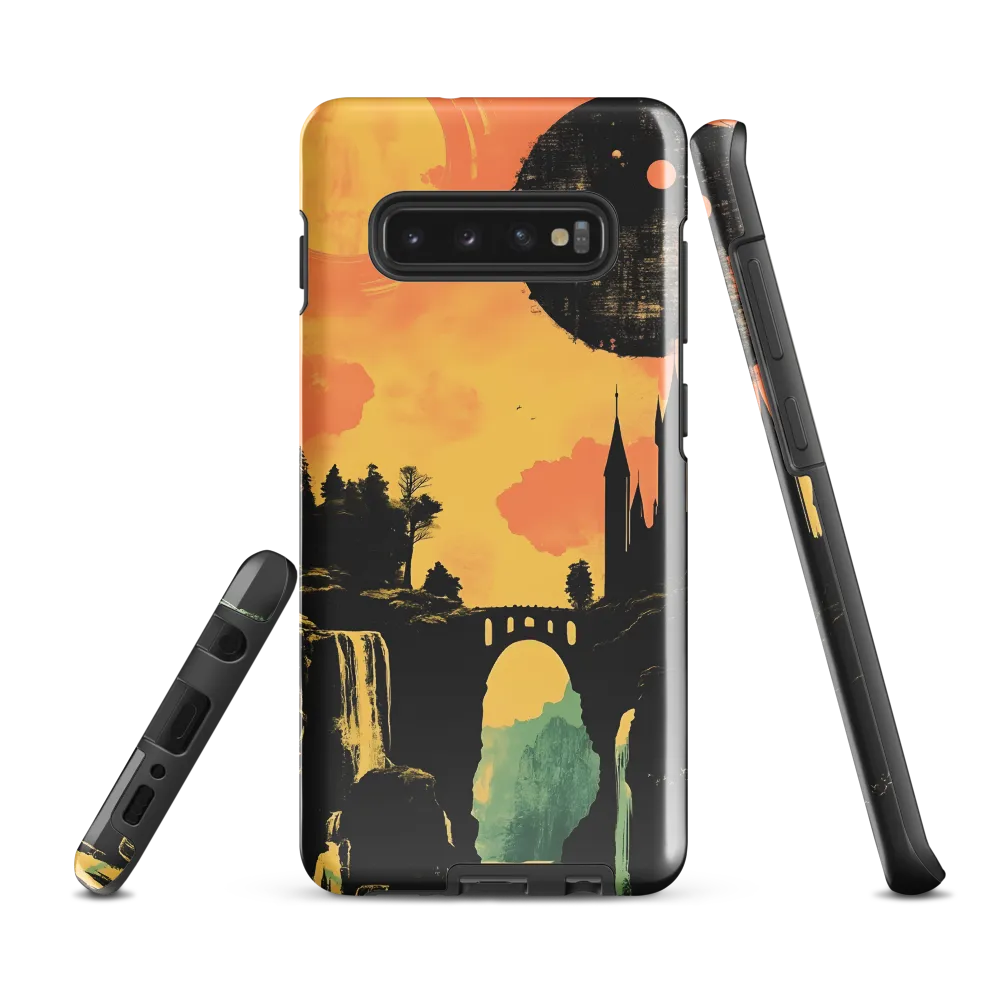 The Enchanted Bridge | Phone Case |  S10 Plus | Tough Case | Glossy