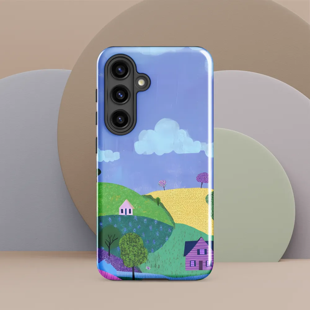 Whimsical Hills and Quaint Homes