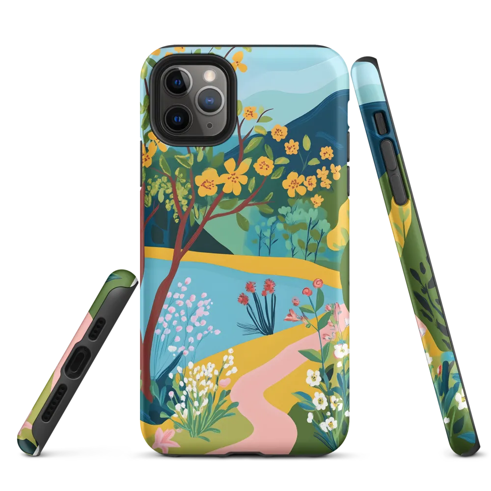 Blossoms by the Tranquil Waters