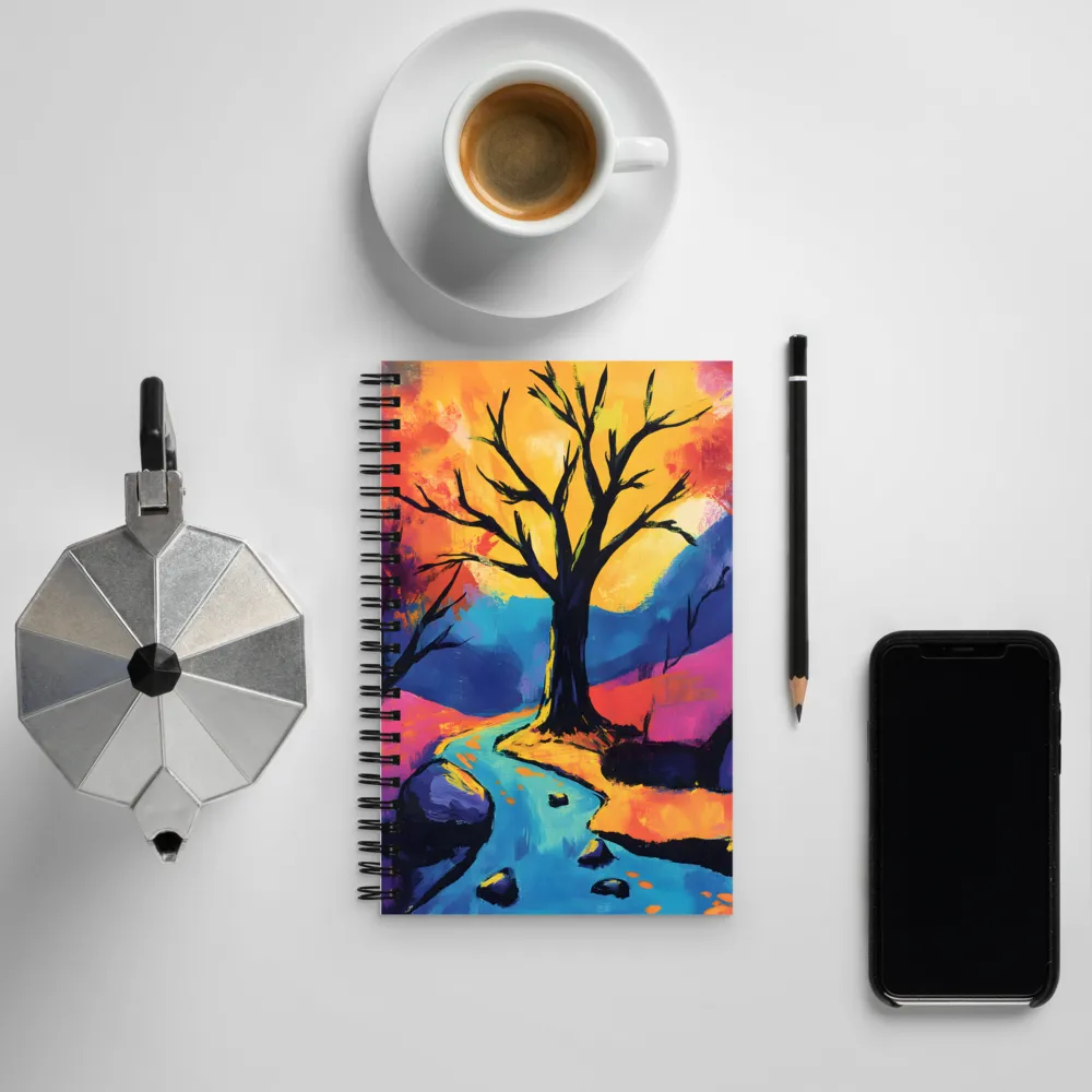 Whispers of Autumn | Spiral Notebook