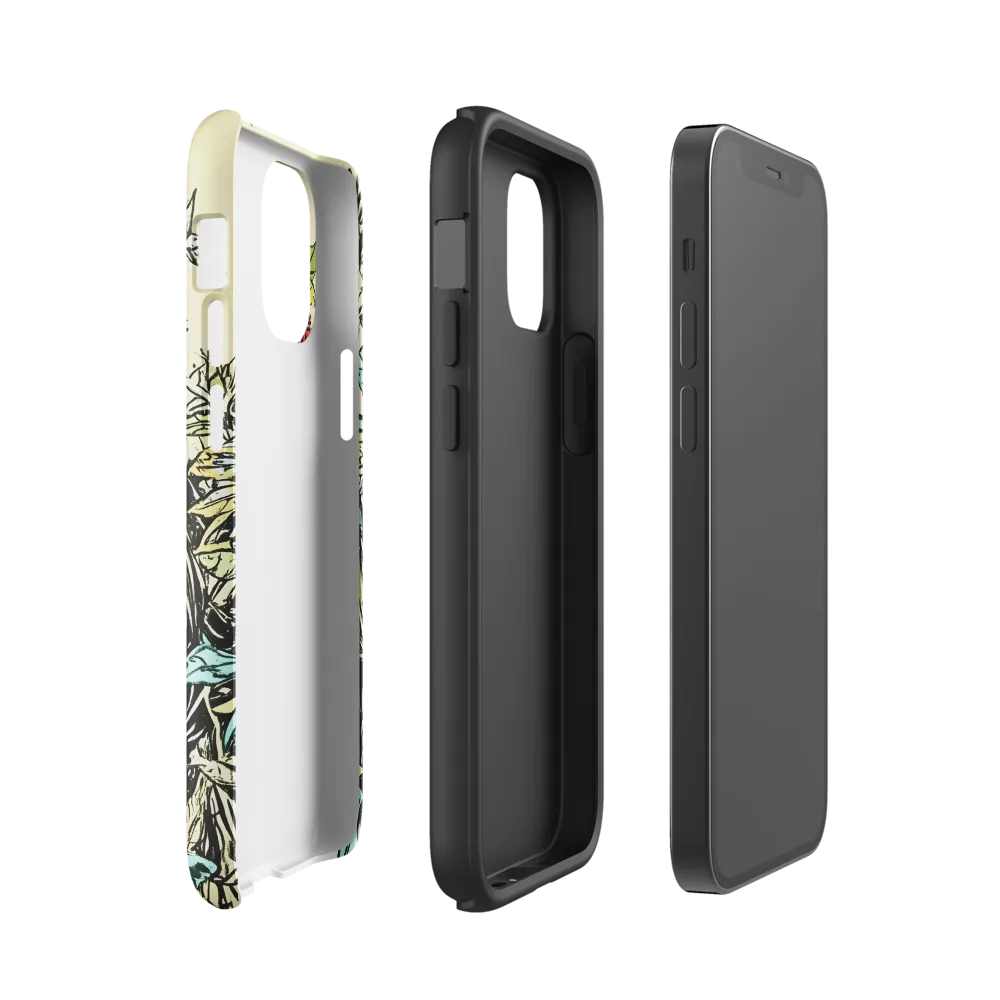 Harmony in Nature | Phone Case |  12 mini | Tough Case | Glossy