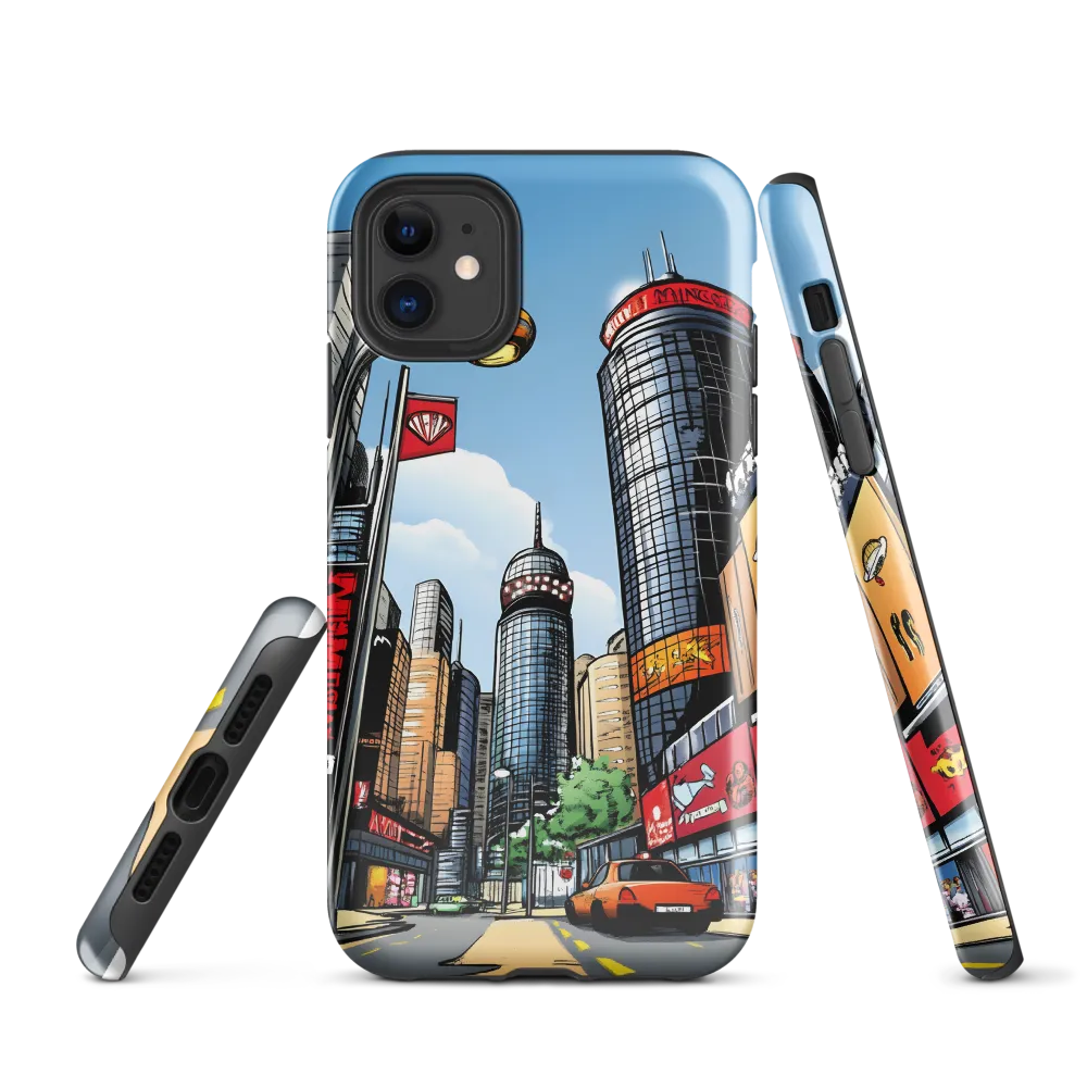 Urban Pulse: A Comic Cityscape