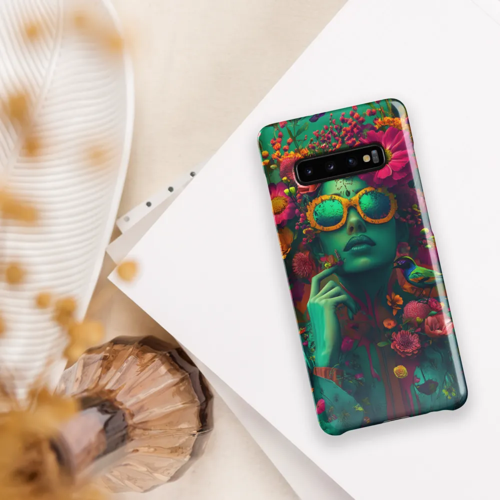 The Floral Dream | Phone Case |  S10 Plus | Snap Case | Glossy