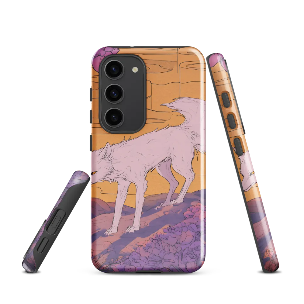Whispers of the Violet Dawn | Phone Case |  S23 | Tough Case | Glossy