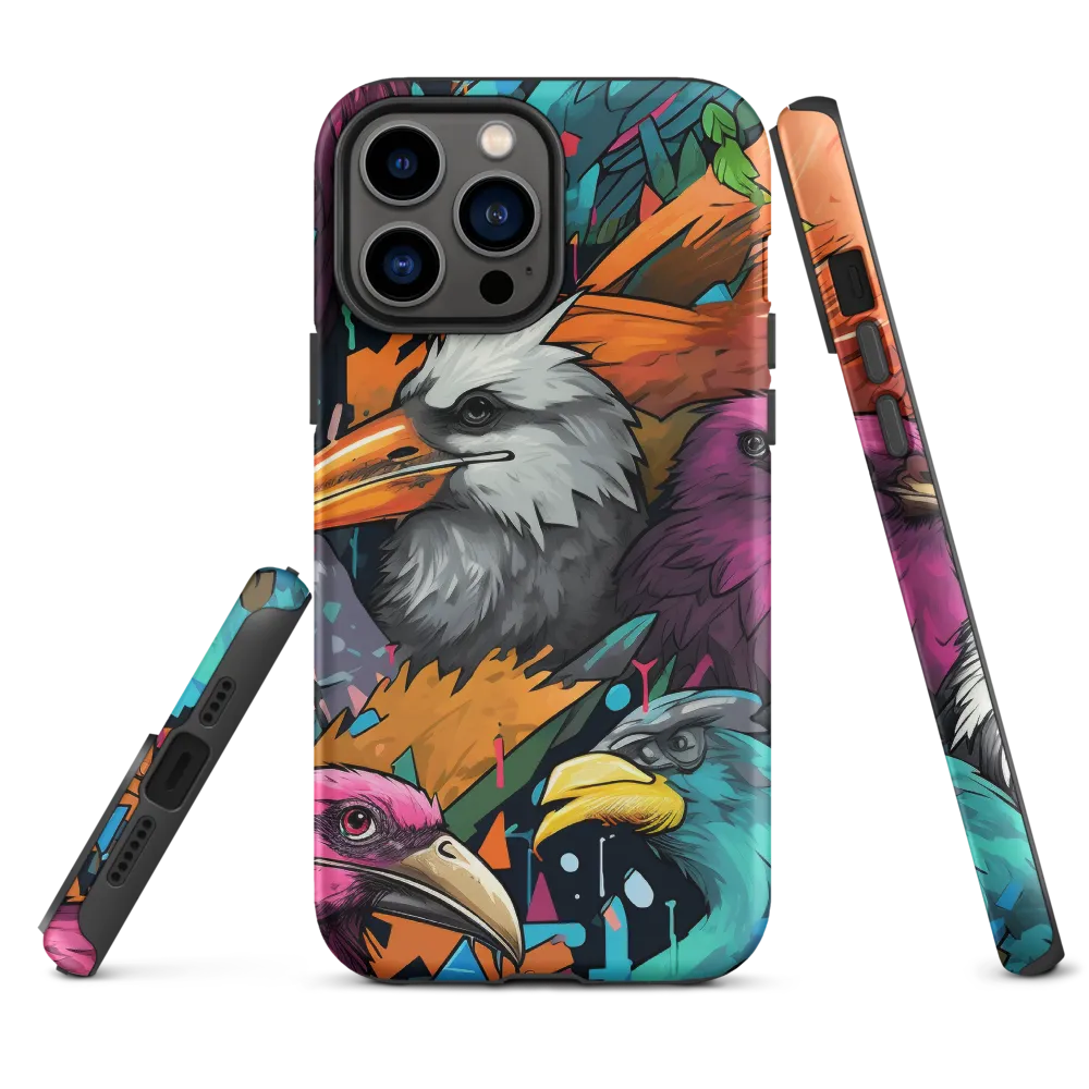 Avian Vortex: A Celebration of Color and Form