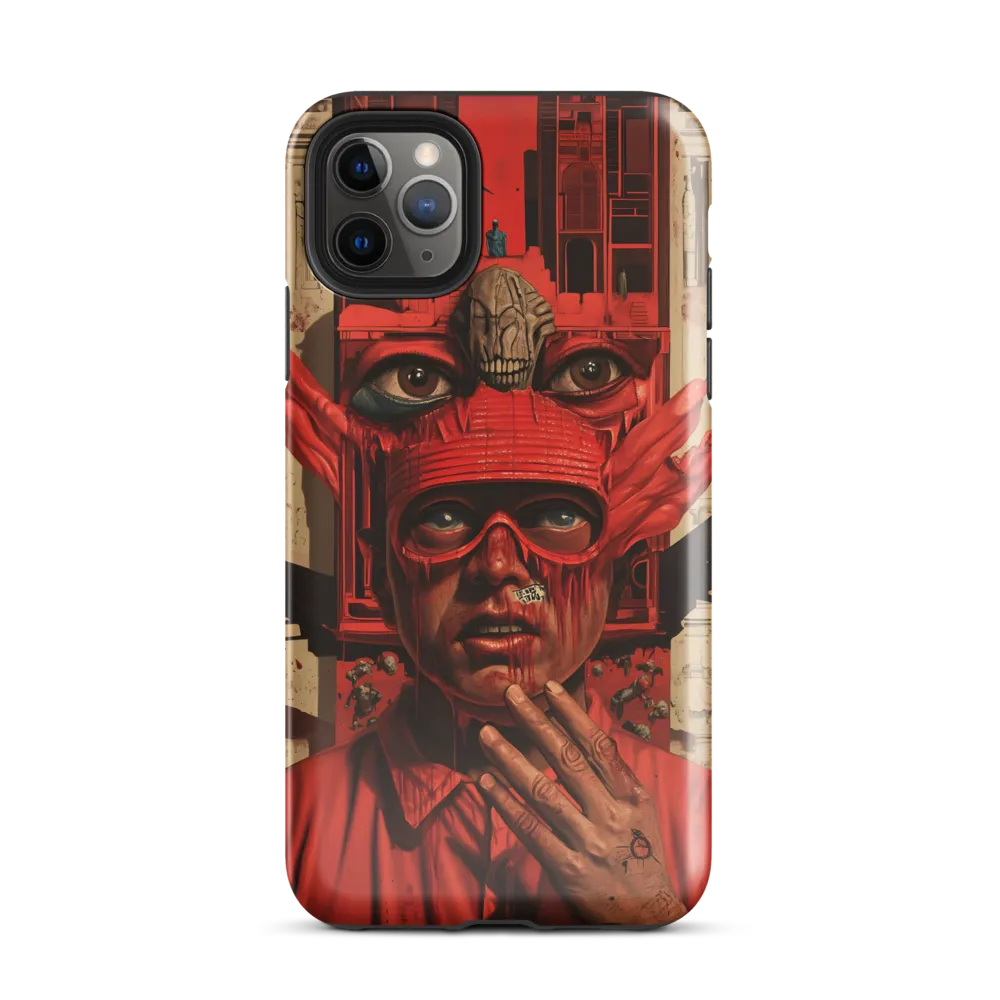 Urban Visions: The Watchful Eyes | Phone Case |  11 Pro Max | Tough Case | Glossy