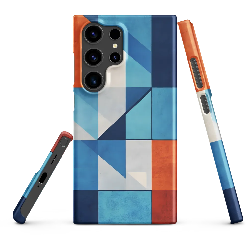Geometric Harmony in Color | Phone Case |  S24 Ultra | Snap Case | Matte