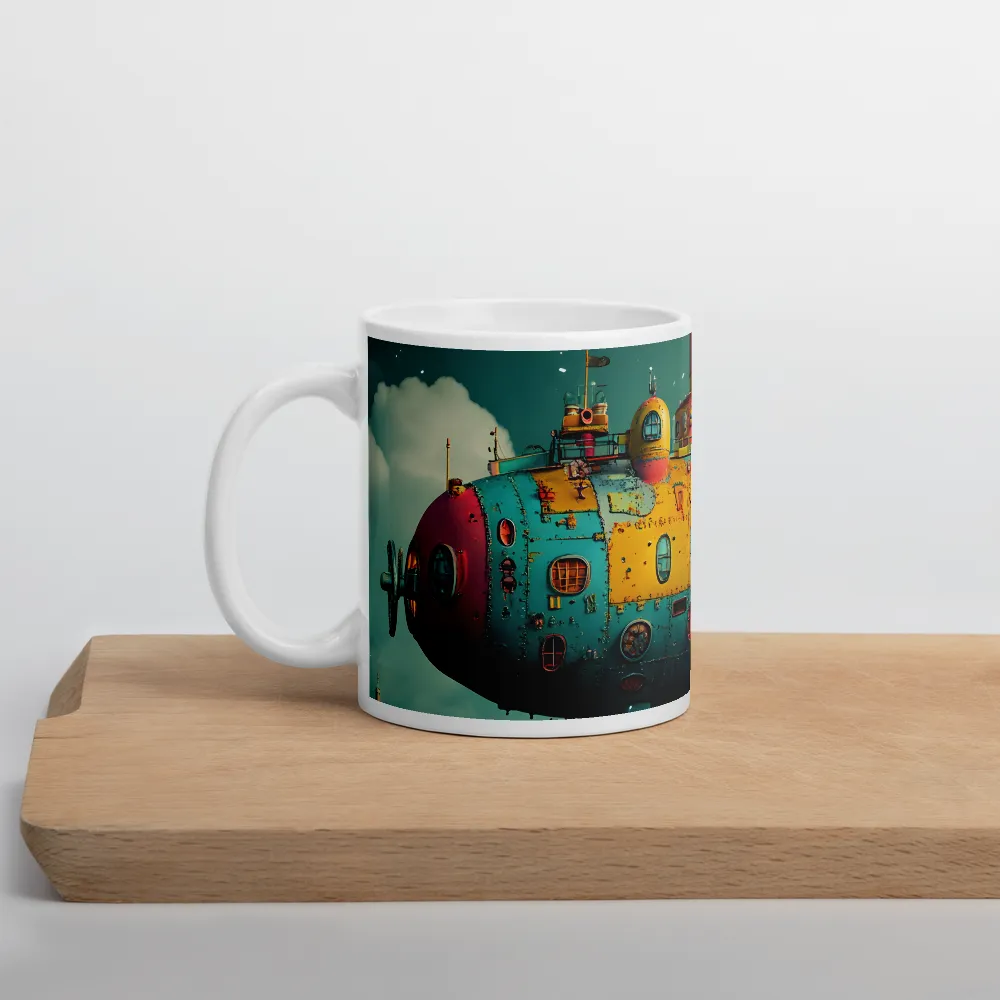 Submerged Dreams: A Whimsical Voyage | Mugs | Multiple Sizes & Colors