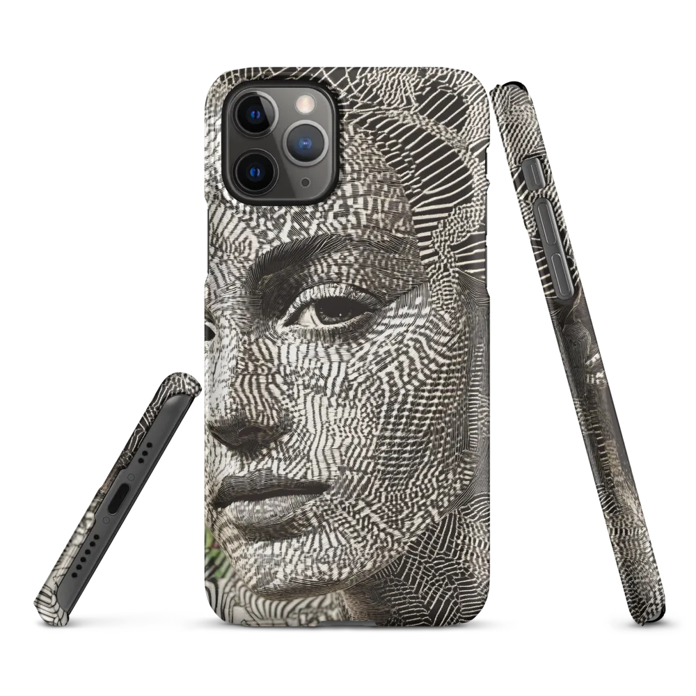 Intricate Patterns of the Human Face | Phone Case |  11 Pro | Snap Case | Matte