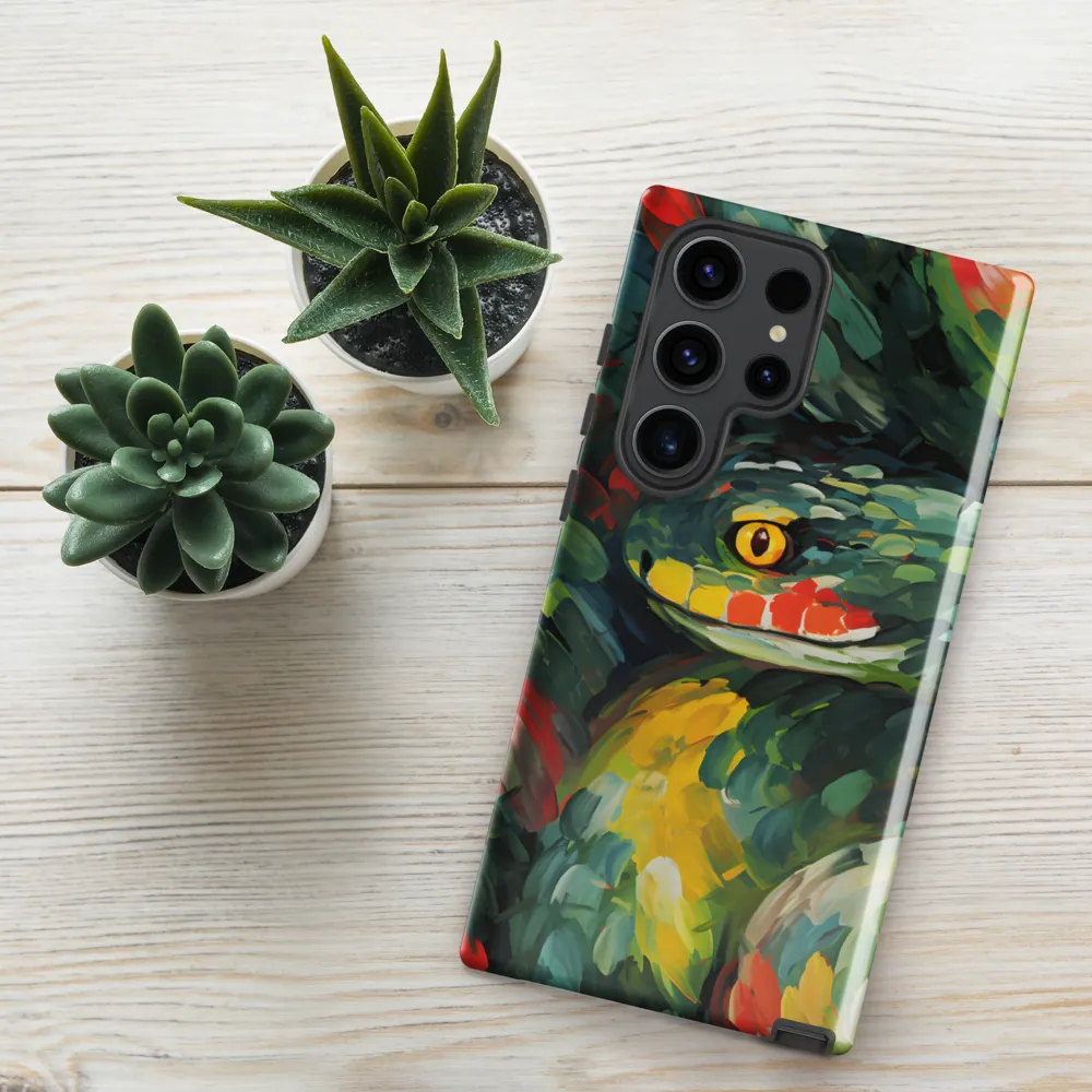 Enigmatic Coils | Phone Case |  S23 Ultra | Tough Case | Glossy