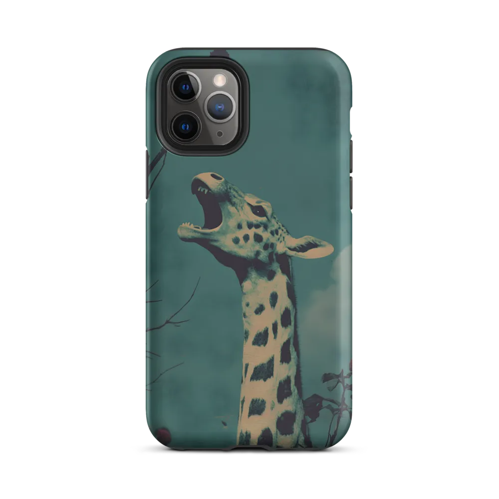 Whispers of the Tall: A Surreal Giraffe Encounter