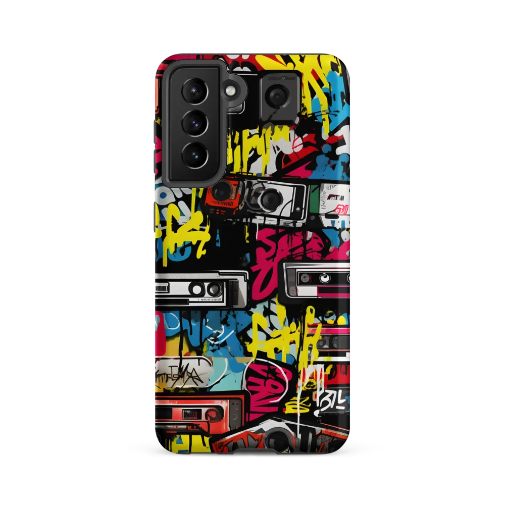 Urban Nostalgia: A Retro Cassette Explosion
