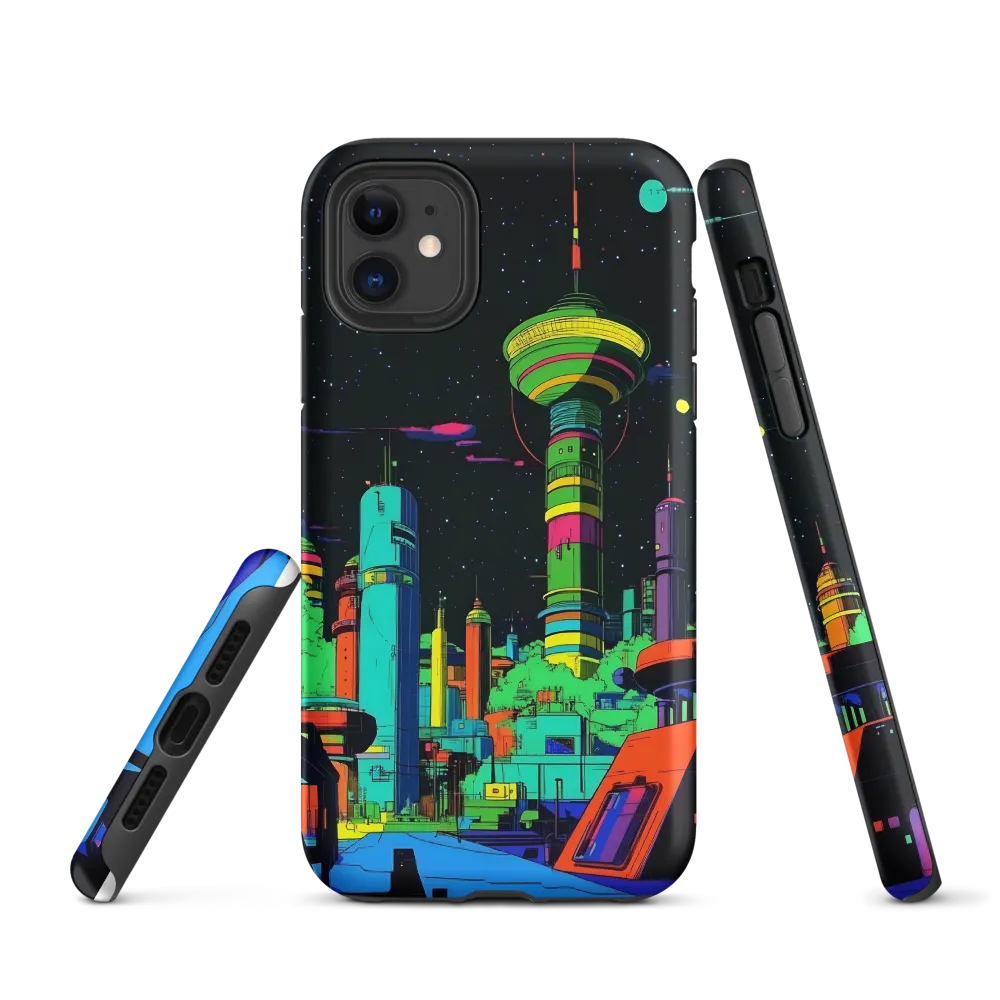 Neon Dreams: A Futuristic Cityscape