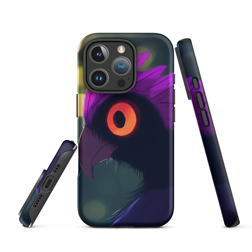 Mysterious Owl | Phone Case |  16 Pro | Tough Case | Matte