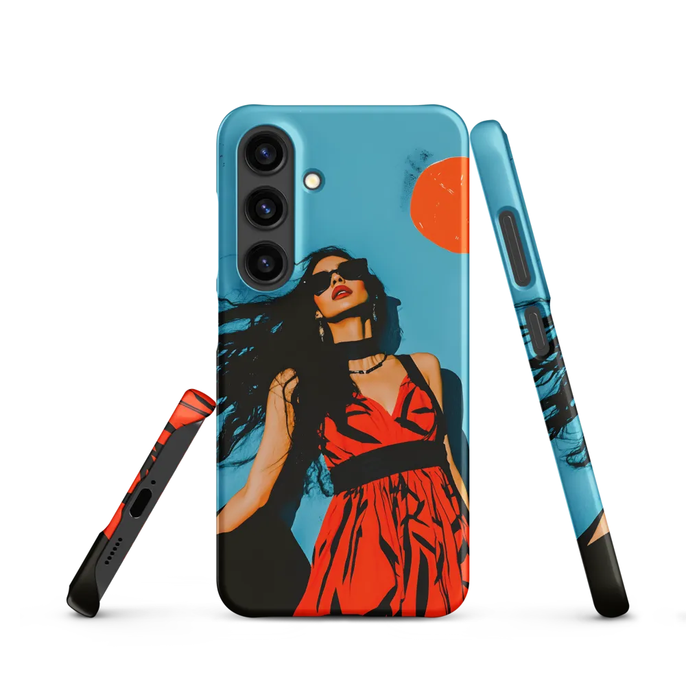 Sunset in Fashion: A Modern Portrait